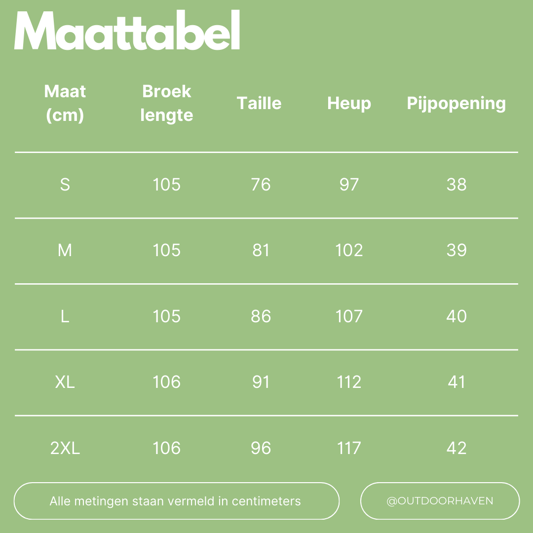 Outdoor Broek - Wandelen - Wandelbroek