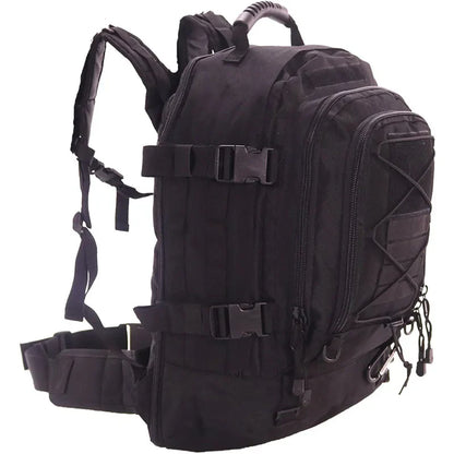 LQARMY Military Tactical Rugzak 60 L – MOLLE Systeem, Duurzaam & Geschikt voor Outdoor Hiking Kamperen