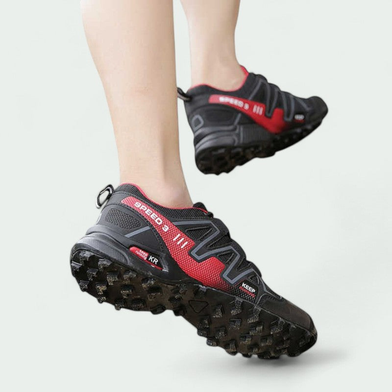 Outdoor Sportschoen Profielzool Snelveter Heren