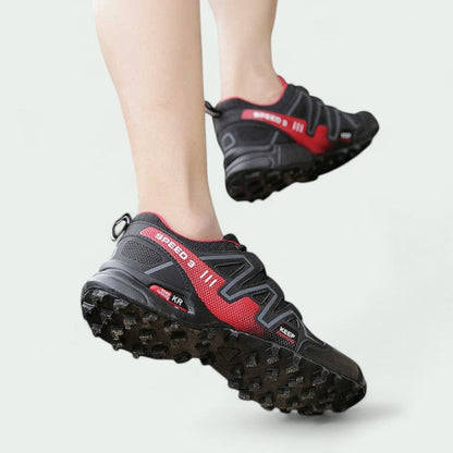 Outdoor Sportschoen Profielzool Snelveter Heren