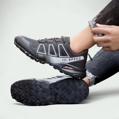 Outdoor Sportschoen Profielzool Snelveter Heren