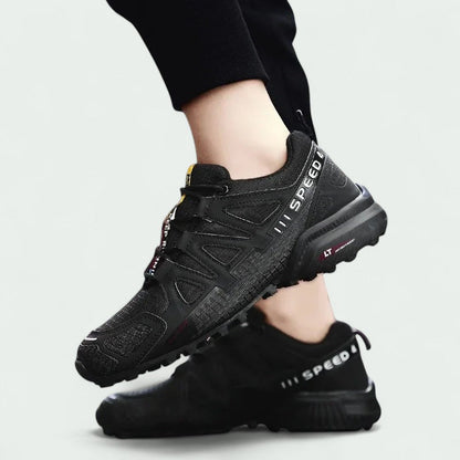 Outdoor Sportschoen Profielzool Snelveter Heren