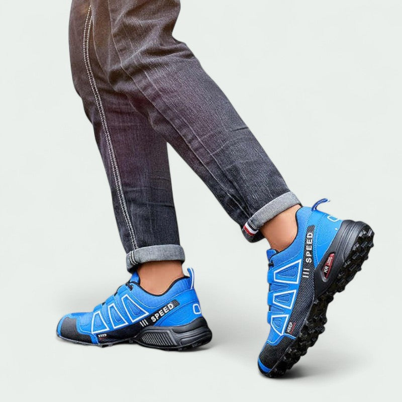 Outdoor Sportschoen Profielzool Snelveter Heren