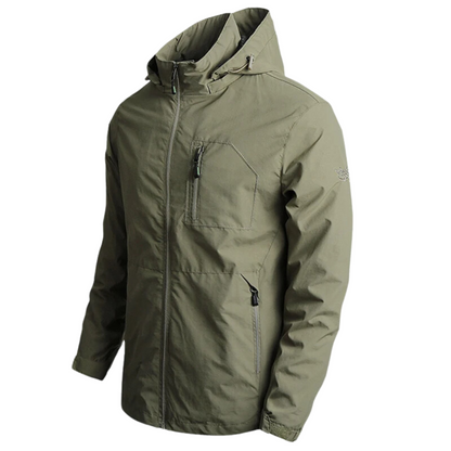 Airstep Men's Outdoor Jacket – Lightweight jacket with hood