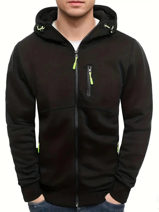 OutdoorHaven - Hoodie met Rits