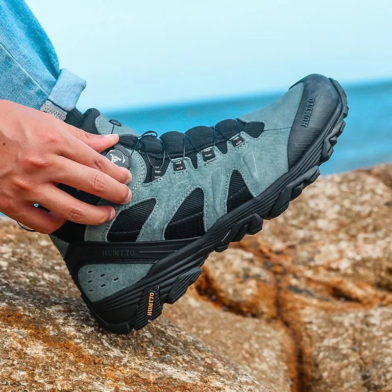 Waterdichte Trekking-Bottines – Comfortabele Antislip Herenschoenen voor Hiking & Outdoor