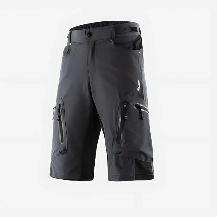 Kavren Men's Outdoor Shorts with Zippered Pockets for Hiking