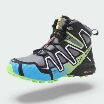 Plus-Size Wandelschoenen Met Antislip Leer Heren