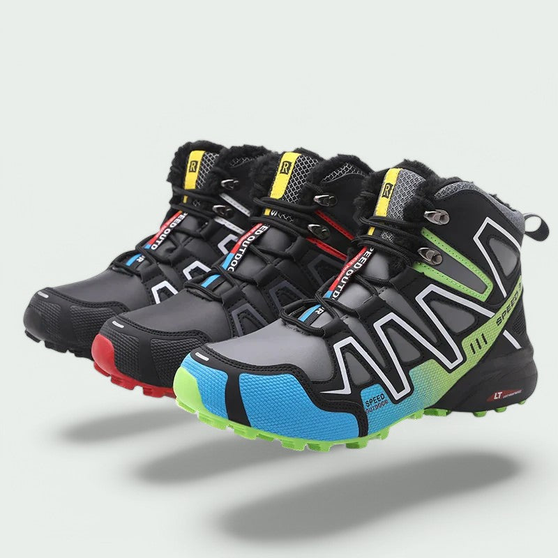 Plus-Size Wandelschoenen Met Antislip Leer Heren