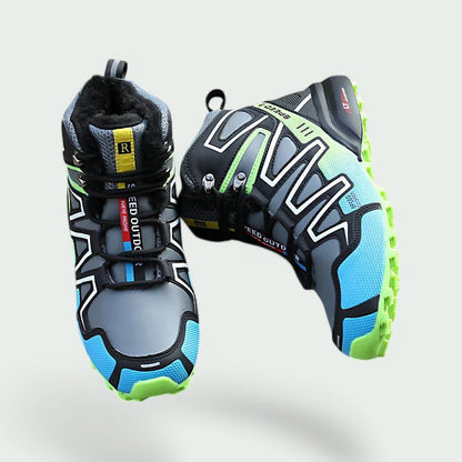 Plus-Size Wandelschoenen Met Antislip Leer Heren