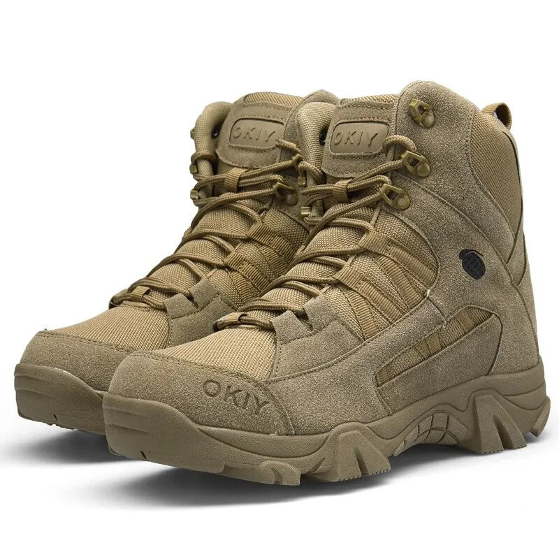 OKIY - High-Top Wandelschoenen – Militaire Training & Klim Outdoor Schoenen voor Heren