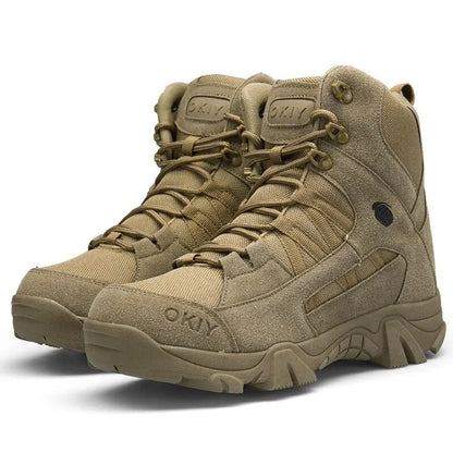 OKIY - High-Top Wandelschoenen – Militaire Training & Klim Outdoor Schoenen voor Heren