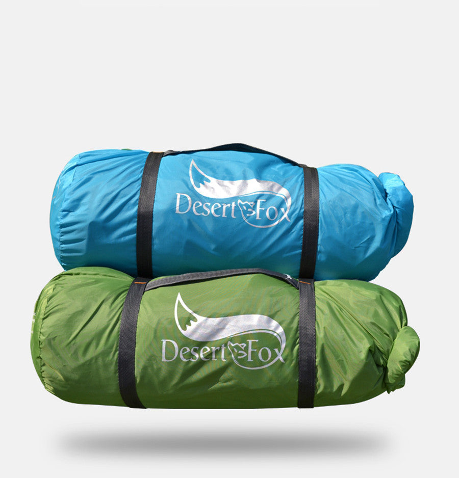 Desert & Fox 2-Persoons Tent – Lichtgewicht 3-Seizoen Backpacking Tent met Aluminium Stokken en Waterdichte Bescherming