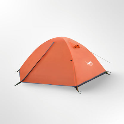 Desert & Fox 2-Persoons Tent – Lichtgewicht 3-Seizoen Backpacking Tent met Aluminium Stokken en Waterdichte Bescherming