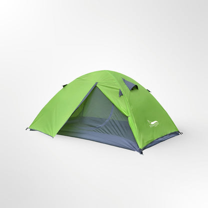 Desert & Fox 2-Persoons Tent – Lichtgewicht 3-Seizoen Backpacking Tent met Aluminium Stokken en Waterdichte Bescherming