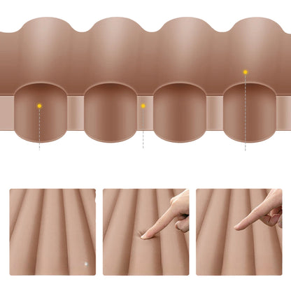 Ultralichte Zelfopblazende Slaapmat – Dikte Verhoogd, Waterafstotend Air Matras voor Camping & Trekking