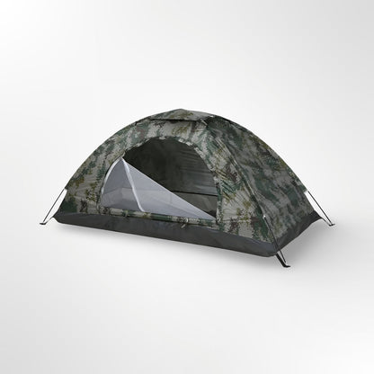 Tomshoo Ultralichte 1-2 Persoons Campingtent – Enkel Laag, UV-Coating UPF 30 voor Strand, Hiking & Buiten