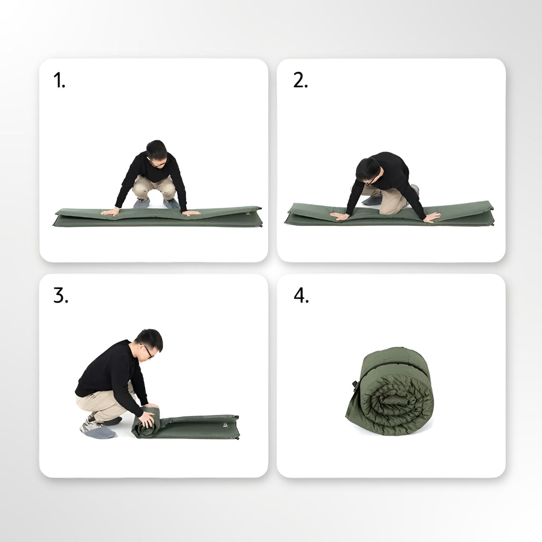 Naturehike D03 Zelfopblazende Slaapmat – 5 cm Schuimlaag Voor Backpacking & Camping