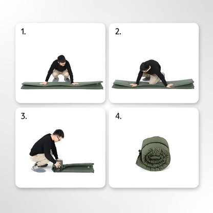 Naturehike D03 Zelfopblazende Slaapmat – 5 cm Schuimlaag Voor Backpacking & Camping