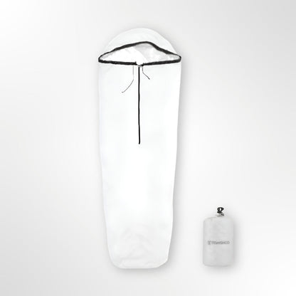 Nood­slaapzak 1-Persoons – Ultralicht 180 g Warmtereflecterend & Waterdicht Survival Model