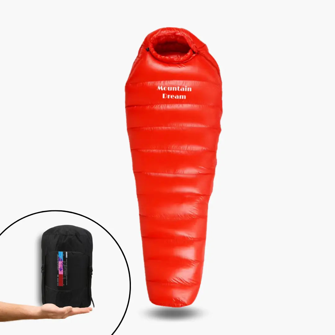 Mountain Dream Mummy Slaapzak Ganzendons – Ultralicht Winter-Model voor Extreme Kou